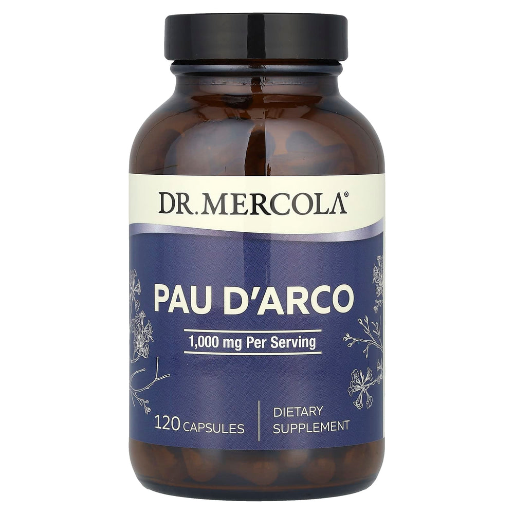 Dr. Mercola Pau D'Arco 120 kapslar framsida