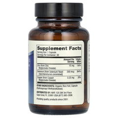 Zinc Plus Selenium ingredienser lista