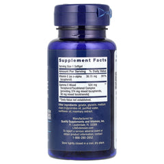 Life Extension - Gamma E Blandede Tocopheroler & Tocotrienoler - 60 Sgels