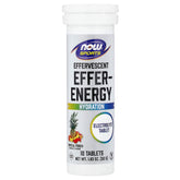 NOW Foods - Effer-Energy - 10 Tablettia (1.9oz / 51g)