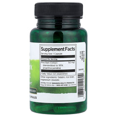 Swanson Pine Bark Extract baksida näringsfakta