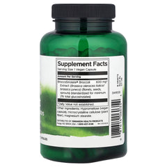 Broccoliextrakt med Glukossinolater näringsfakta baksida