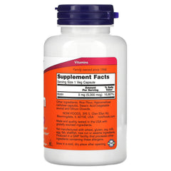 NOW Foods - Biotin 5000mcg - 60 Vcaps