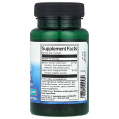 Swanson Lutein & Bilberry produktdetalj text