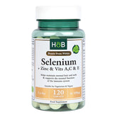 Holland & Barrett - Seleeni + Sinkki & A-, C- ja E-vitamiinit 120 tablettia