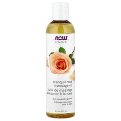 Tranquil Rose Massage Oil baksida etikett
