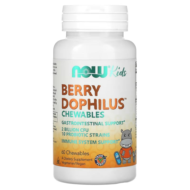 NOW Foods - BerryDophilus Kids - Nutri.se