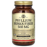Psyllium Husks Fiber 200 vegetabiliska kapslar framsida