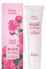 Biofresh Rose of Bulgaria handkräm baksida etikett