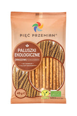 Pięć Przemian Organic Spelt Sticks framsida