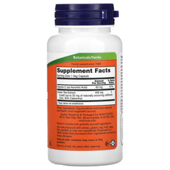 NOW Foods Green Tea Extract näringsfakta