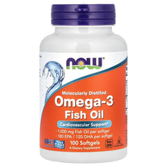 Omega-3 Fiskolja – Molekylärt Destillerad baksida
