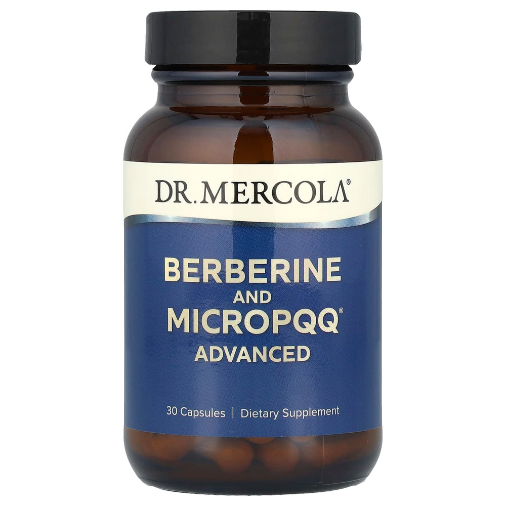 Dr. Mercola Berberine And Micropqq Advanced framsida