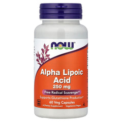 Alpha Lipoic Acid 250 mg baksida näringsfakta