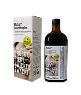 Molkur Milk fermenterad vassle & probiotika 250ml flaska framsida
