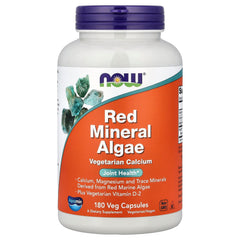 Red Mineral Algae baksida med näringsfakta
