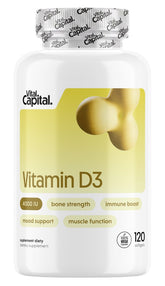Vital Capital - Vitamin D3 - 120 softgels