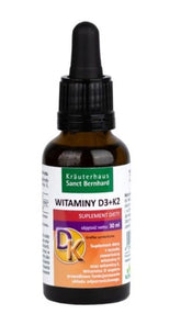 Kräuterhaus Sanct Bernhard - Vitamin D3 + K2 - 30ml