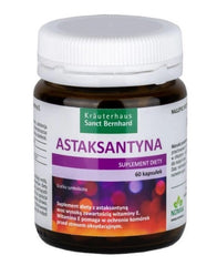 Astaxanthin 8 mg per kapsel baksida näringsfakta
