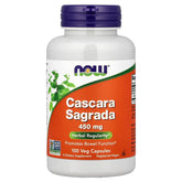Cascara Sagrada 450 mg – baksida med näringsfakta