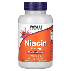 Niacin – Vitamin B-3 500 mg baksida