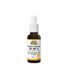 Natural Factors - K2+D3+A 50mcg/1000IU/500IU - 30ml