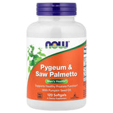 NOW Foods - Pygeum & Saw Palmetto - 120 Kapselia