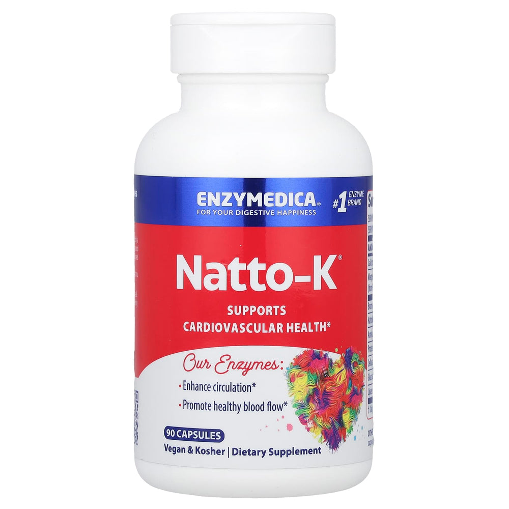 Natto-K Kardiovaskulär Enzymblandning framsida
