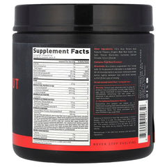 Pre-Workout – Intensiv träningsberedskap ingredienser