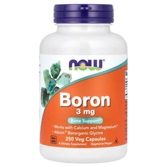 Boron – Mineralt stöd baksida näringsfakta