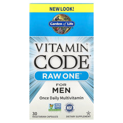 Vitamin Code Raw One För Män baksida