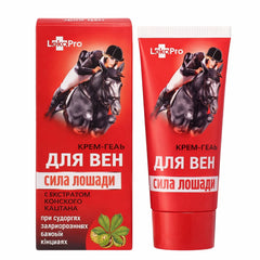 Lekopro - Horse Power Cream baksida med instruktioner