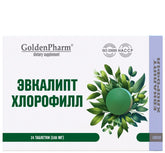 Golden Pharm - Eucalyptus Klorofyl - 24 Tabletter (500mg)