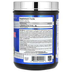 Allmax L-Glutamin baksida näringsfakta