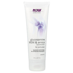 NOW Foods Glucosamine MSM & Arnica Lotion framsida