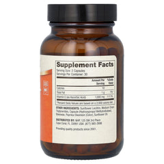Dr. Mercola Liposomal Vitamin C ingredienser