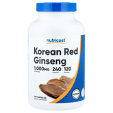 Nutricost Korean Red Ginseng 240 kapslar framsida
