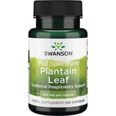 Swanson - Full Spectrum Plantain Leaf - 60 Capsules (KORT DATUM 2026-09-30)