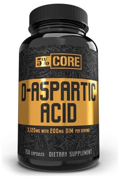 5% Nutrition - D-Aspartic Acid - Core Series - 150 caps - Nutri.se
