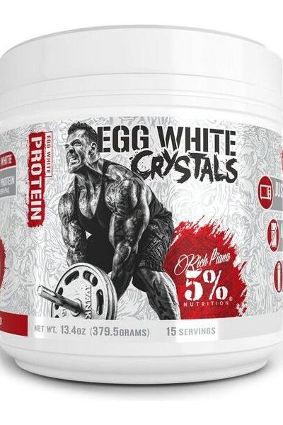 5% Nutrition - Egg White Crystals - Legendary Series, Unflavored - 379 grams - Nutri.se