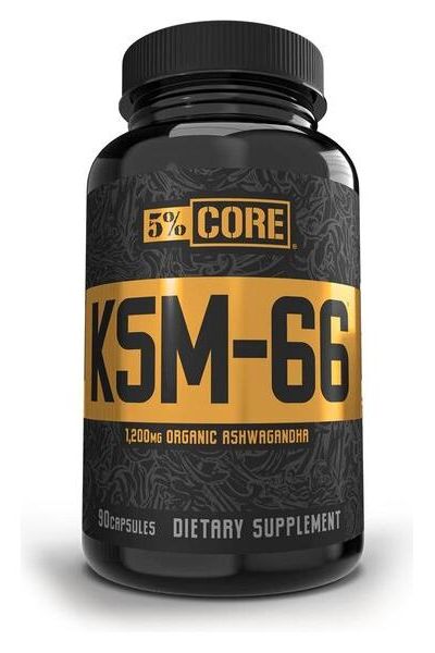 5% Nutrition - KSM-66 - Core Series - 90 caps - Nutri.se