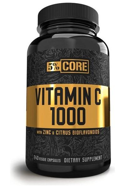 5% Nutrition - Vitamin C 1000 - Core Series - 240 vcaps - Nutri.se