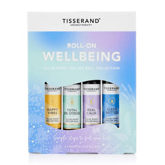 Tisserand Aromaterapi - Roll-On Velvære Puls Punkt Roller Bold - 4 x 10ml