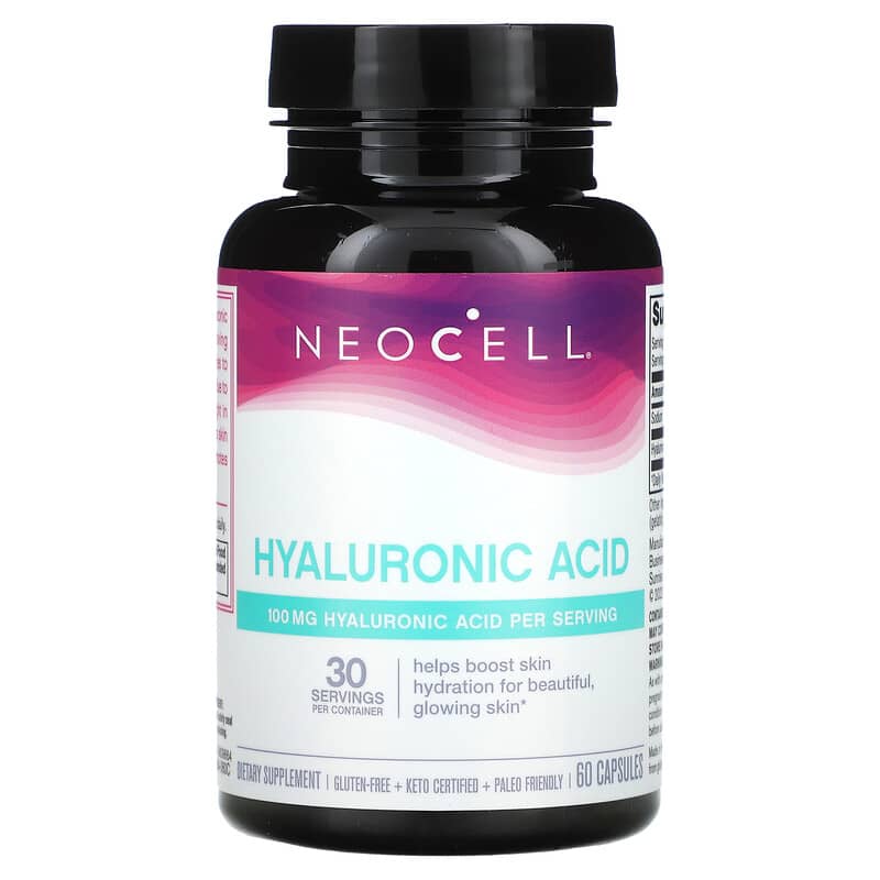 NeoCell - Hyaluronic Acid, 100mg - 60 caps - Nutri.se