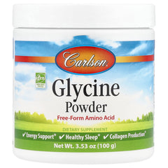 Glycine Amino Acid Powder baksida näringsfakta