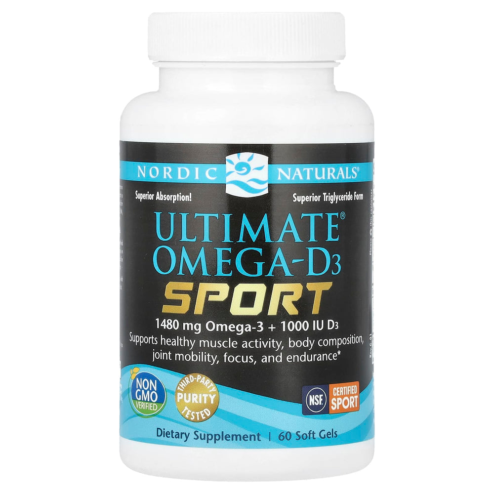 Ultimate Omega D3 Sport framsida
