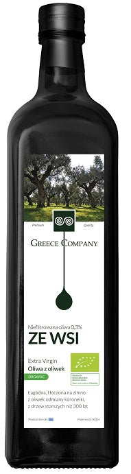 Greece Company Extra Virgin Olive Oil 500ml framsida