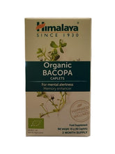 Himalaya - Herbals - Organic Bacopa Caplets - 60 Caplets (45g)