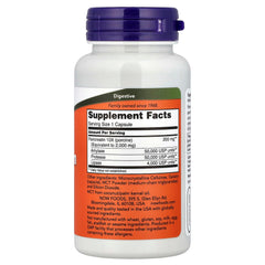NOW Foods Pancreatin 2000 ingredienser lista