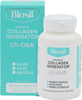 Biosil Advanced Collagen Generator baksida näringsfakta